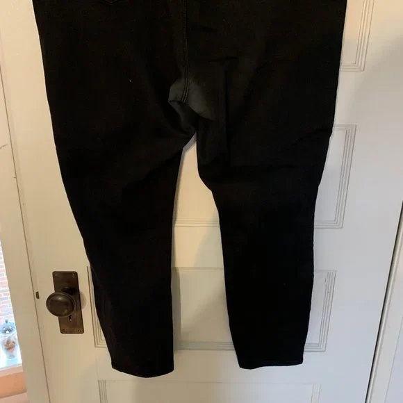 Asos Curve High Rise Ripped Skinny Jeans - Picture 8 of 9